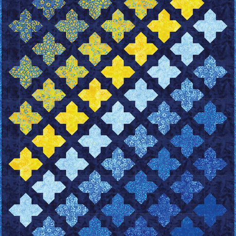 Floral Waves Batik