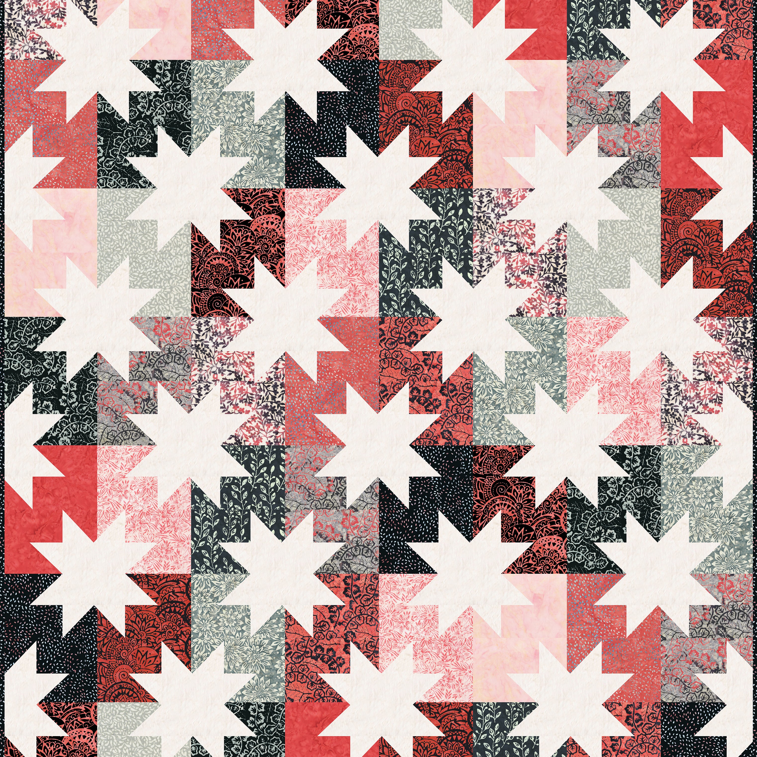 Misty Rose Batik