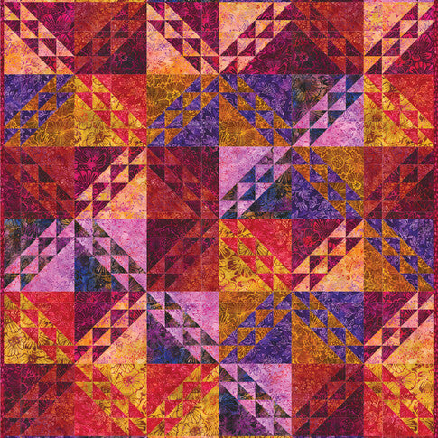 Sunrise Blossoms Batik