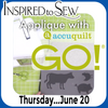 Applique the AccuQuilt GO! Way-June 20th @9am