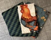 Garden Gate Rooster Placemat Kits