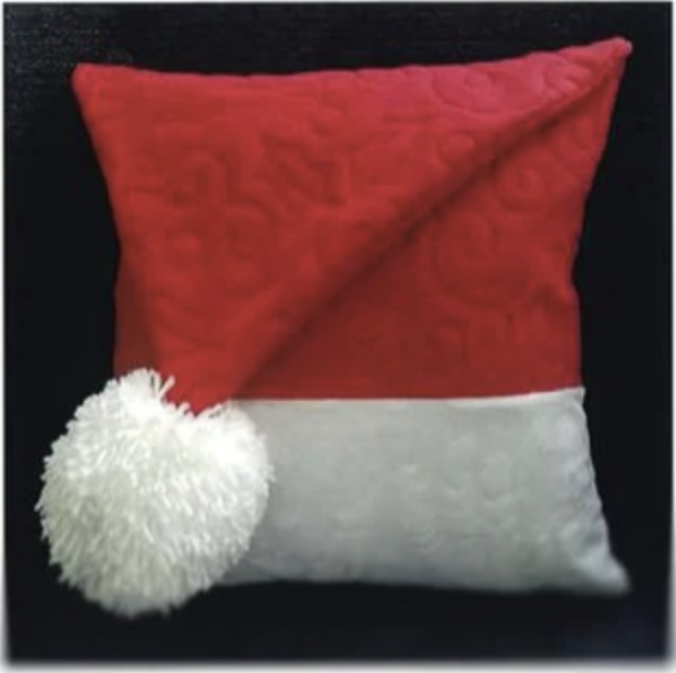 Santa Hat Pillow Pattern – Inspired to Sew