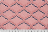 Cuddle Luxe Frosted Lattice:Navy/Coral