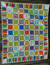 Flannel Flinders in Gone Fishing - - Finished Quilt