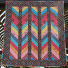 Fruit Stripe Illusions - - Finished Quilt