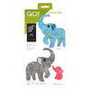 GO! 55674 Elephant Family