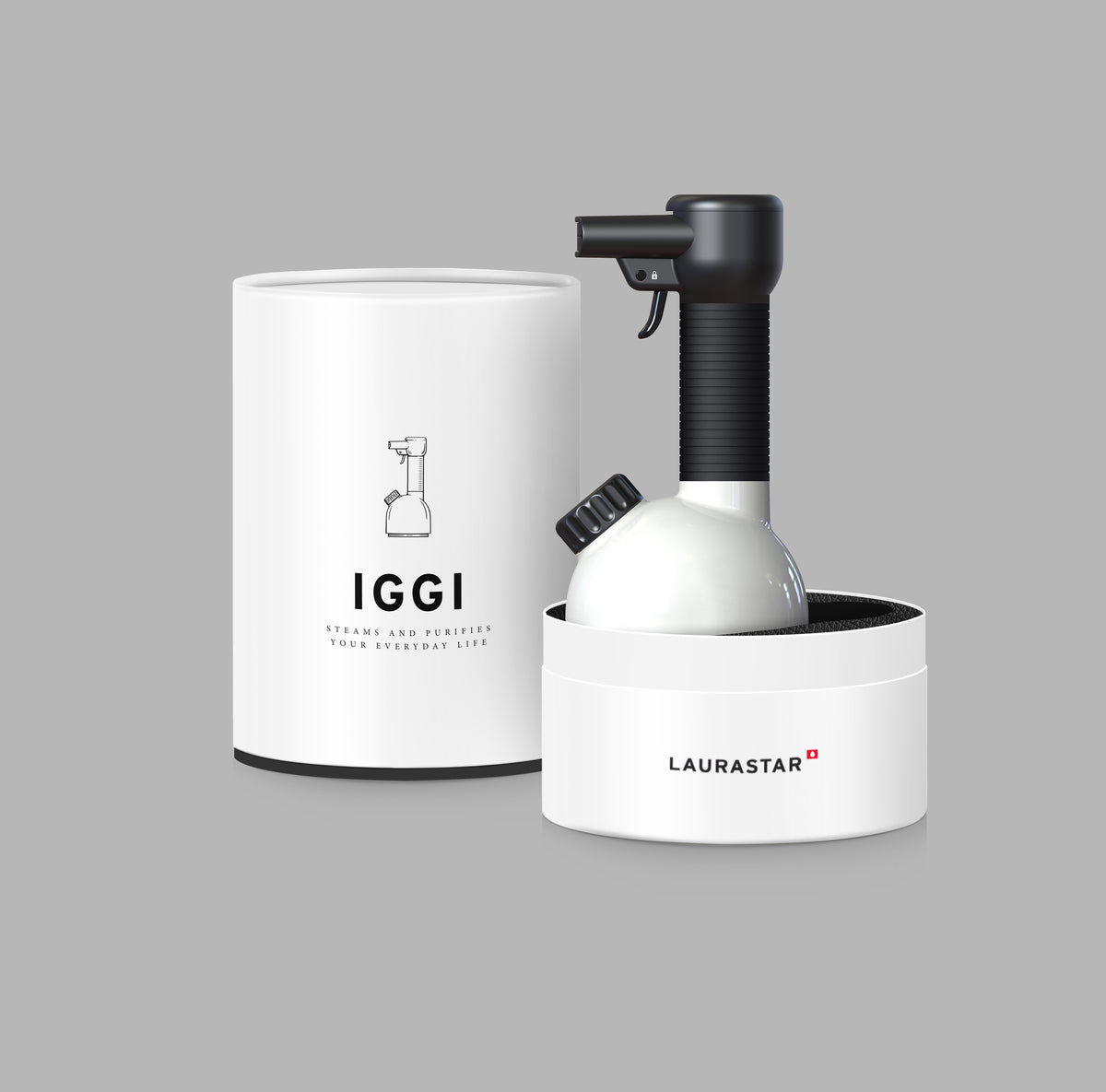 値下げ！！LAURASTAR ＩＧＧＩスチーム Amazon.com - Laurastar IGGI Handheld Steamer in Pure White