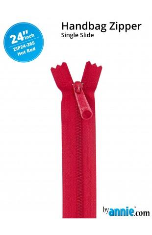 Handbag Zipper 24in Atom Red Handbag Zipper 24in Atom Red