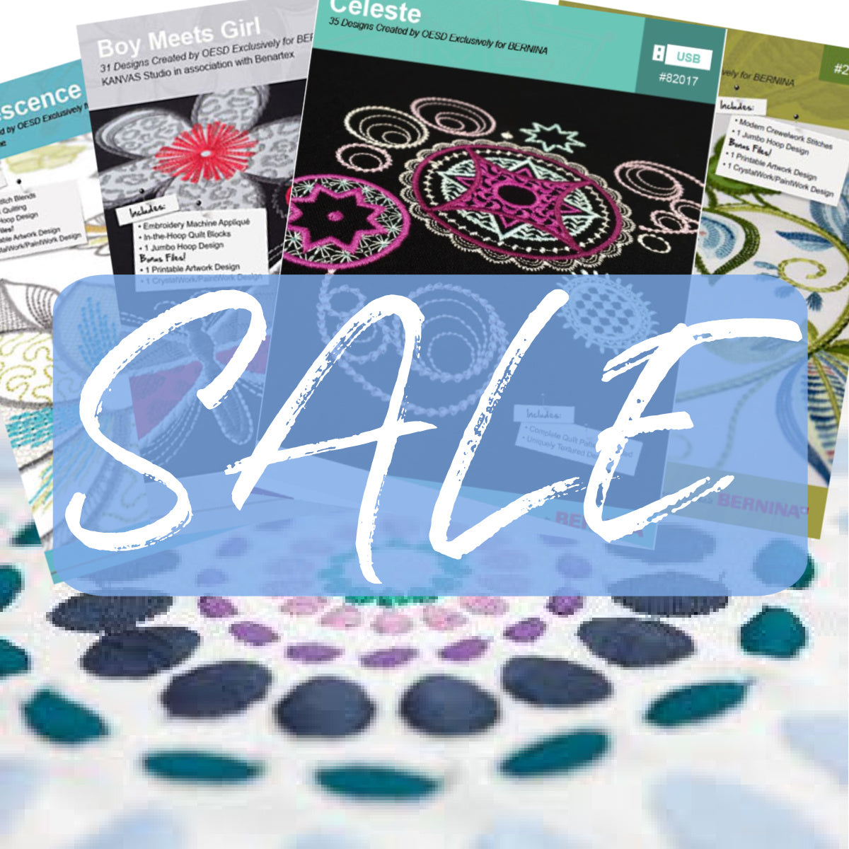 SALE Embroidery