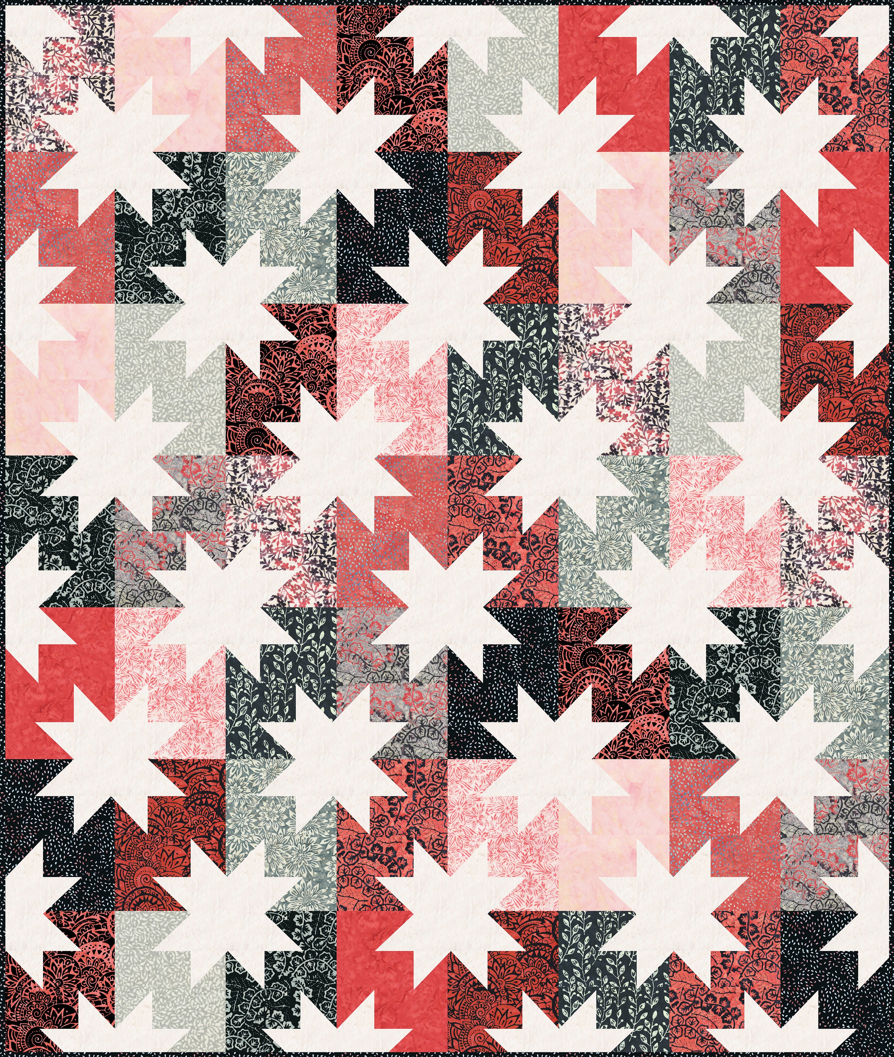Misty Rose Batik