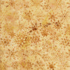 Holiday Follies: Snowflakes Yellow Amber