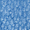 Frosted Wishes: Trees and Ornaments Blue Azure
