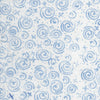 Frosted Wishes: Snowflakes and Swirls White