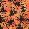 Boo Bash: Witches Moons Stars Orange Marmalade