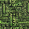Boo Bash: Halloween Words Black