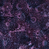 Lunar Glow: Cosmic Shapes Purple Eggplant