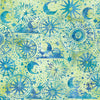 Lunar Glow: Cosmic Shapes Green Honeydew