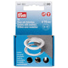 14mm Eyelets with Washers, 15pcs