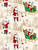 The Jolly North: Scenic Toile/Santas Cream