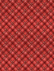 The Jolly North: Diagonal Plaid Red
