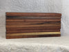 Walnut Hardwood Ruler Stand-20"