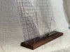 Walnut Hardwood Ruler Stand-20"