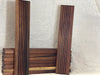 Walnut Hardwood Ruler Stand-20"