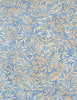 Del Mar: Bamboo Leaves Blue/Orange