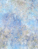 Del Mar: Palm Frond Blue/Tan