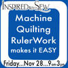 Machine Quilting Exploration- RulerWork: November 28th @ 9AM