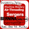 Airthreading Serger Mastery- December 16th @9AM