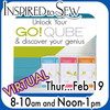 AccuQuilt Qube Genius Virtual February 19th