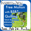 Free-Motion Quilting February 24th @ 9am