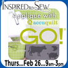 AccuQuilt Applique In-Person February 26th @ 9am