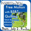 Free Motion Quilting with BSR: July 2nd @ 9AM