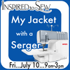 My Jacket with a Serger Class: July 10th @ 9AM
