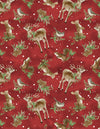Woodland Snowmen: Red Woodland Critters Toss