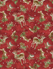 Woodland Snowmen: Red Woodland Critters Toss