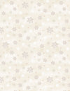 Woodland Snowmen: Cream Snowflakes