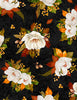 Oh My Gourd! Tossed Magnolias Black