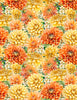 Dahlia Botanica:Packed Floral Yellow/Orange