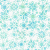 Mediterranean Sea: Floral Teal