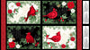 Cardinal Charm: Placemat Panel