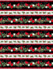 Cardinal Charm: Repeating Stripe