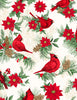Cardinal Charm: Large All Over Cream