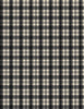 Cardinal Charm: Plaid Cream/Black
