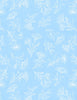 Blissful Blues: Floral Toile Blue
