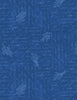 Blissful Blues: Script Texture Navy