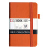 Sakura Notebook Ruled Pocket - Amber