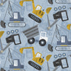 Diggers & Dozers: Construction Site Blue Collar